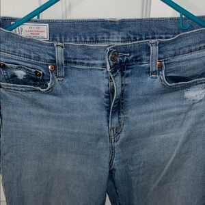 GAP Women's Straight Leg Jeans - Medium Blue